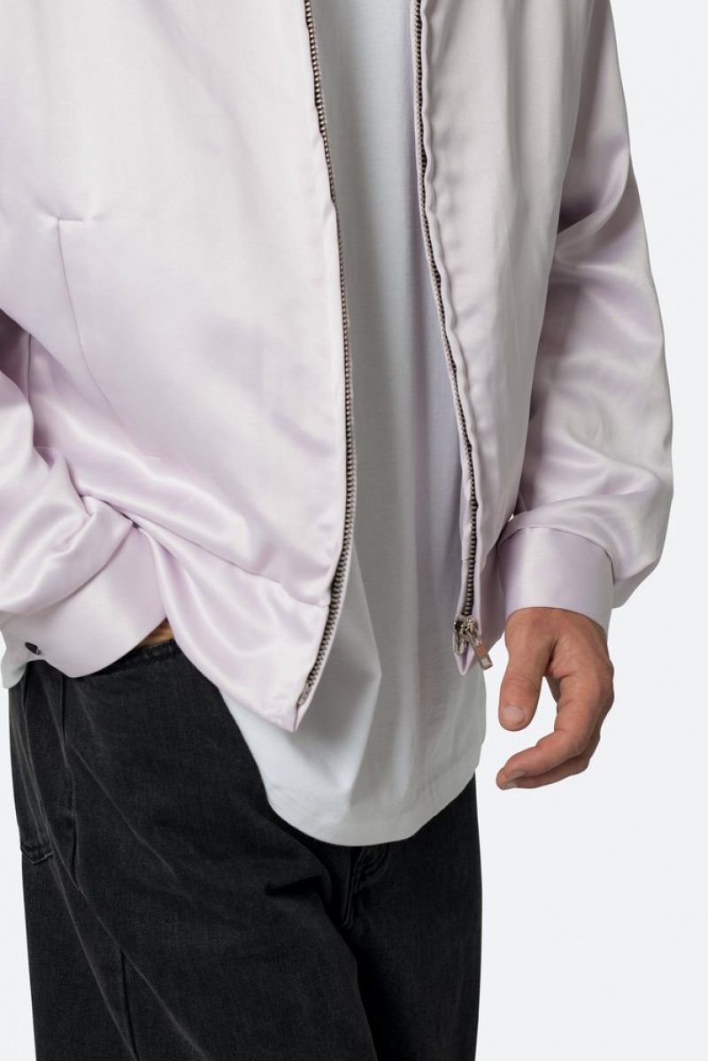 Mnml Void Lightweight Jacket Jackets Lilac | ZL40-R9DQ