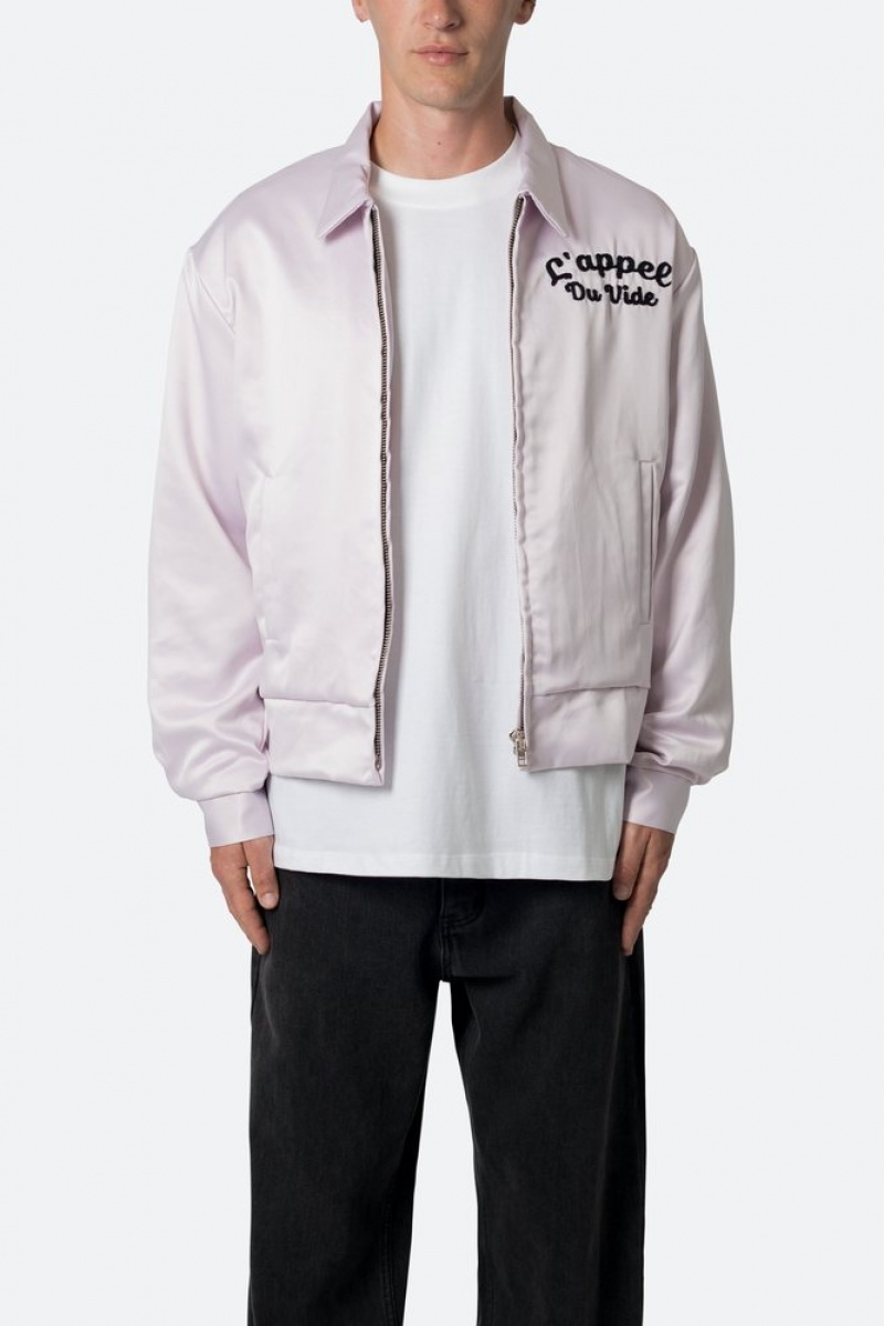 Mnml Void Lightweight Jacket Jackets Lilac | ZL40-R9DQ