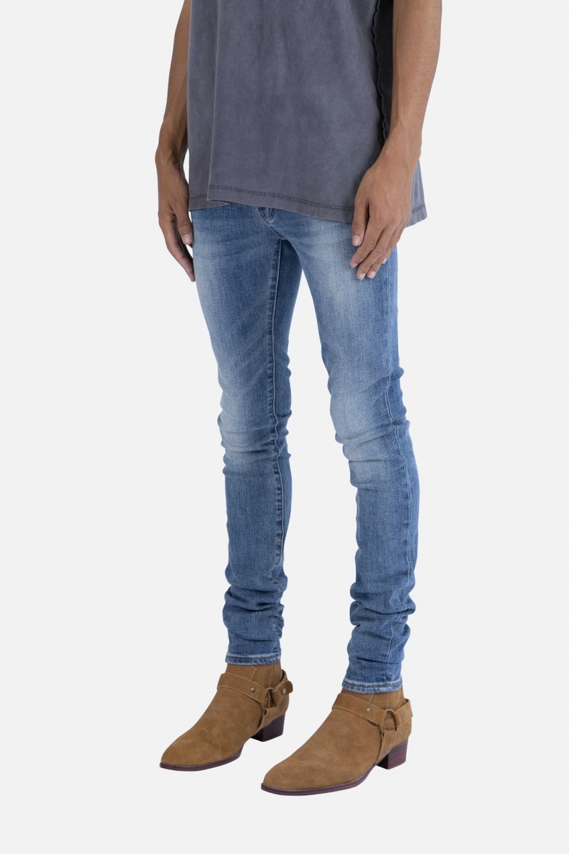 Mnml X207 Skinny Denim Skinny Denim Blue | BH89-Q3SQ