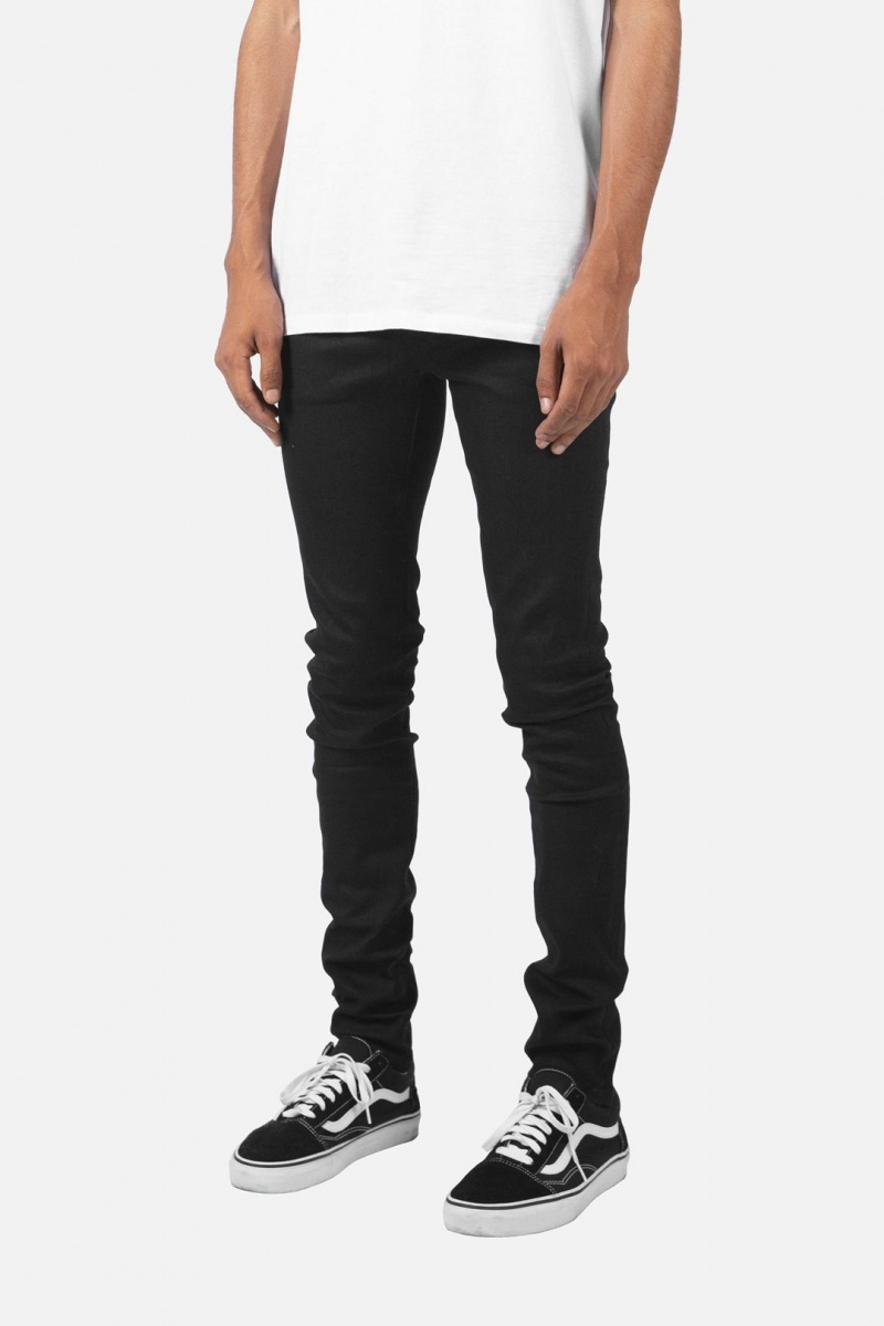 Mnml X43 Skinny Denim Skinny Denim Matte Black | PA83-C6WI