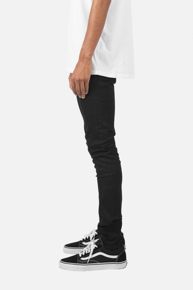 Mnml X43 Skinny Denim Skinny Denim Matte Black | PA83-C6WI