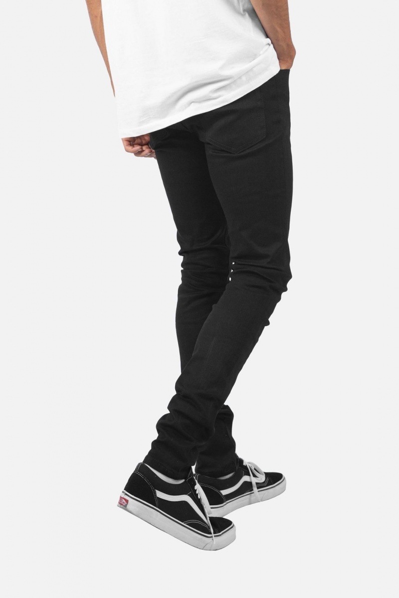 Mnml X43 Skinny Denim Skinny Denim Matte Black | PA83-C6WI