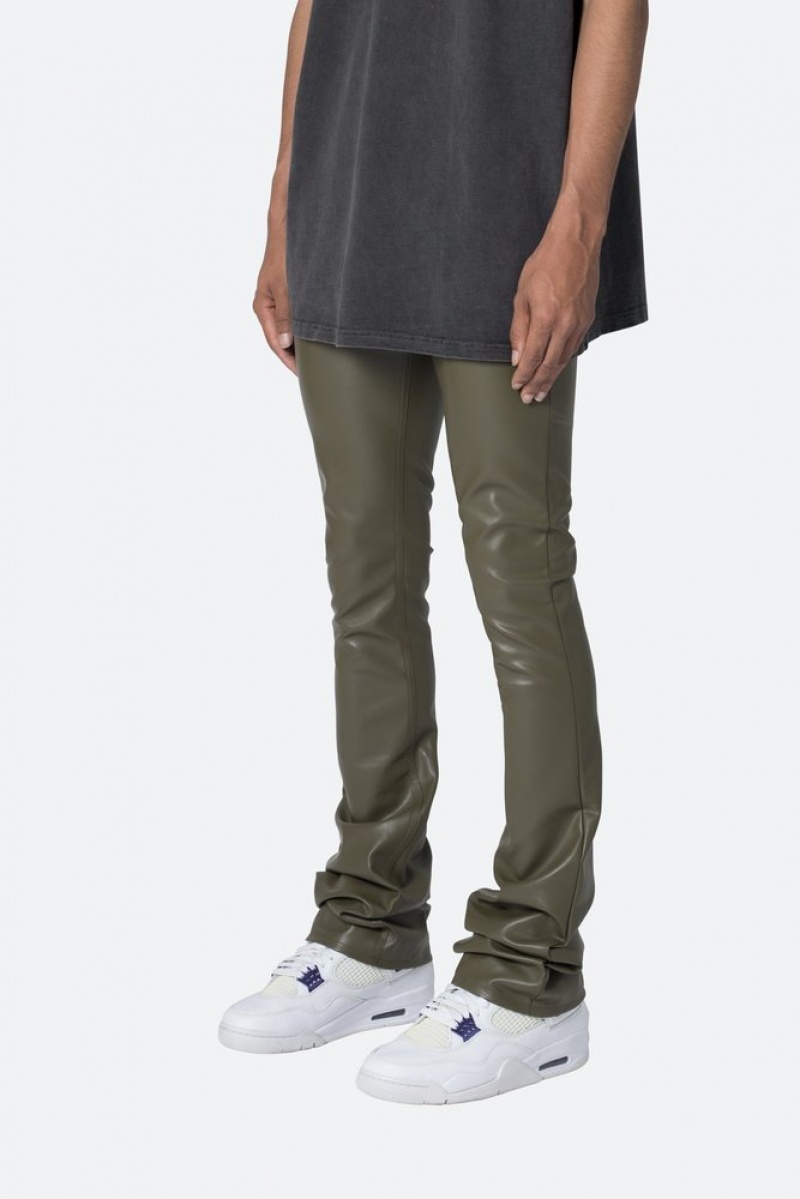 Mnml X533 Skinny Stack Denim Skinny Denim Olive | LQ18-E3WX