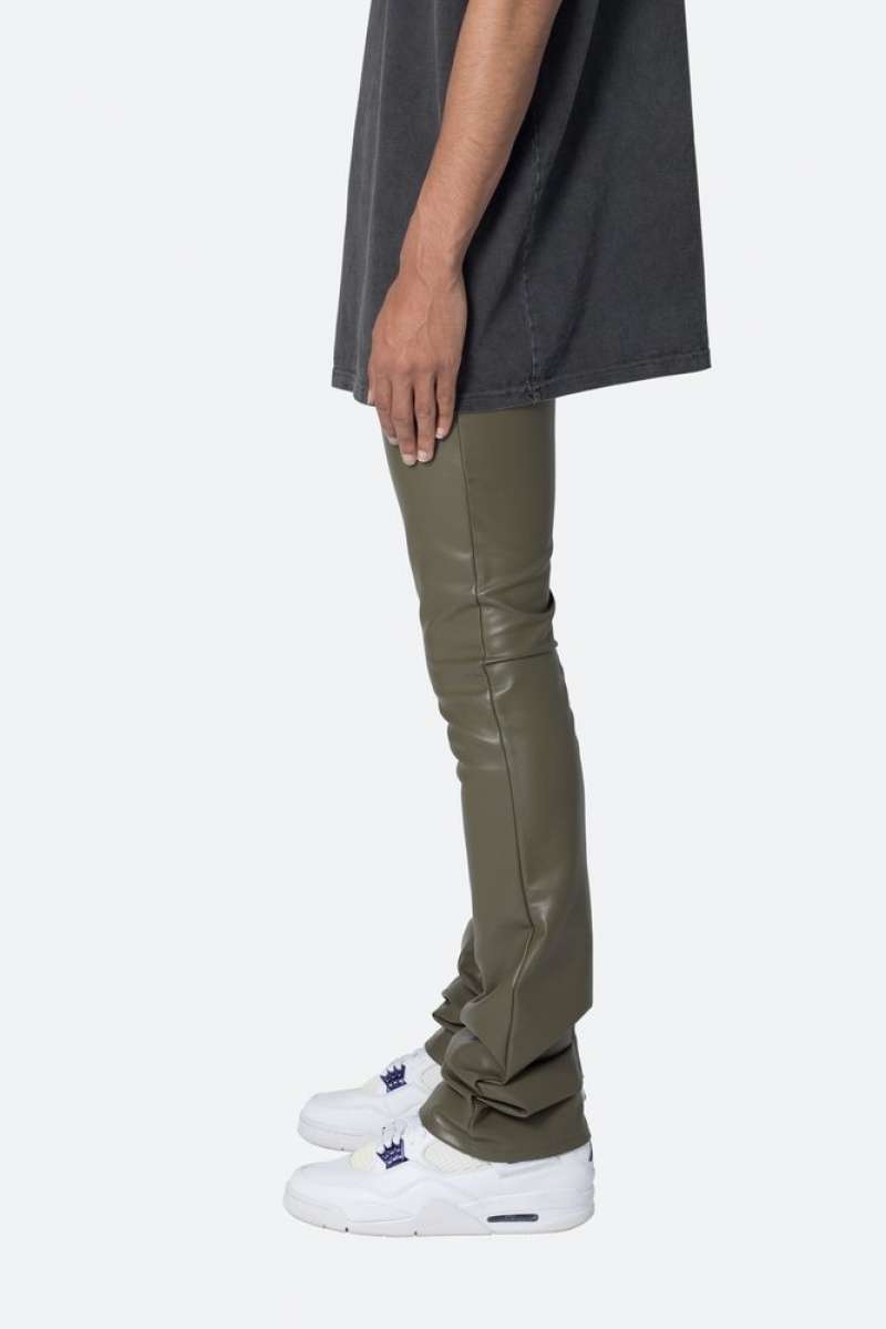 Mnml X533 Skinny Stack Denim Skinny Denim Olive | LQ18-E3WX