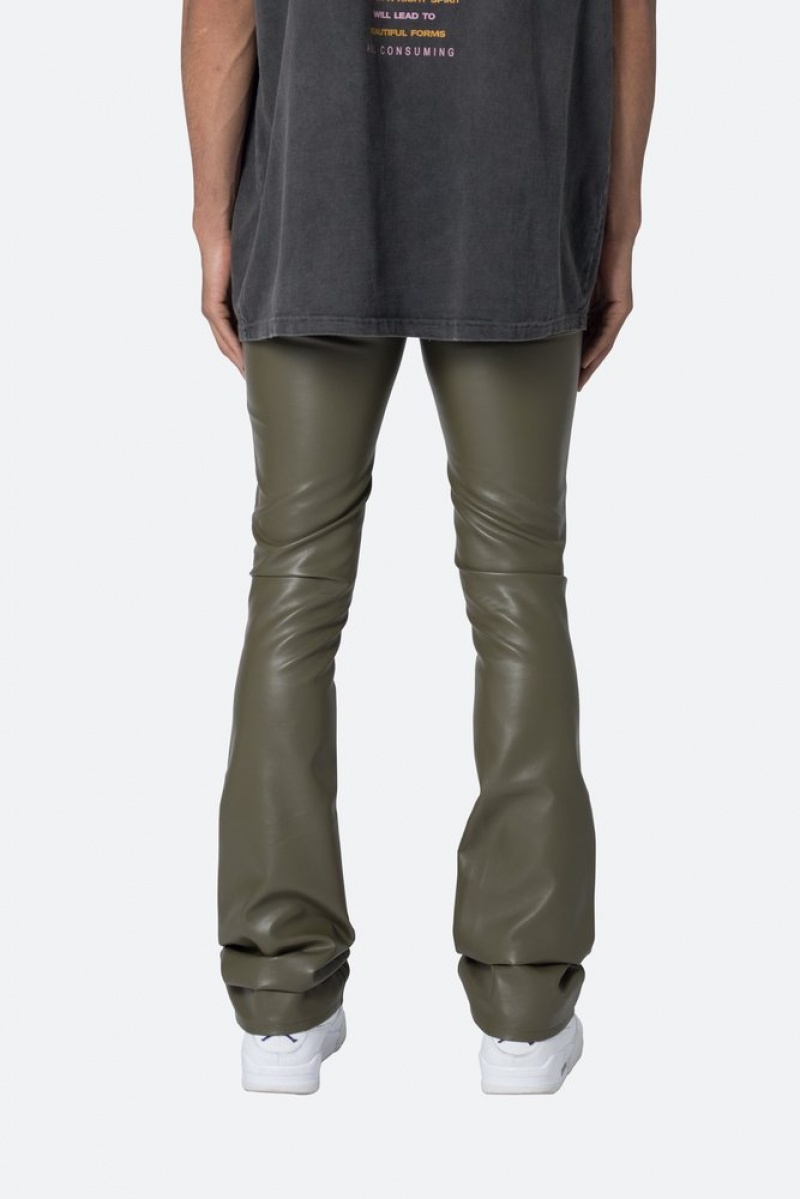 Mnml X533 Skinny Stack Denim Skinny Denim Olive | LQ18-E3WX