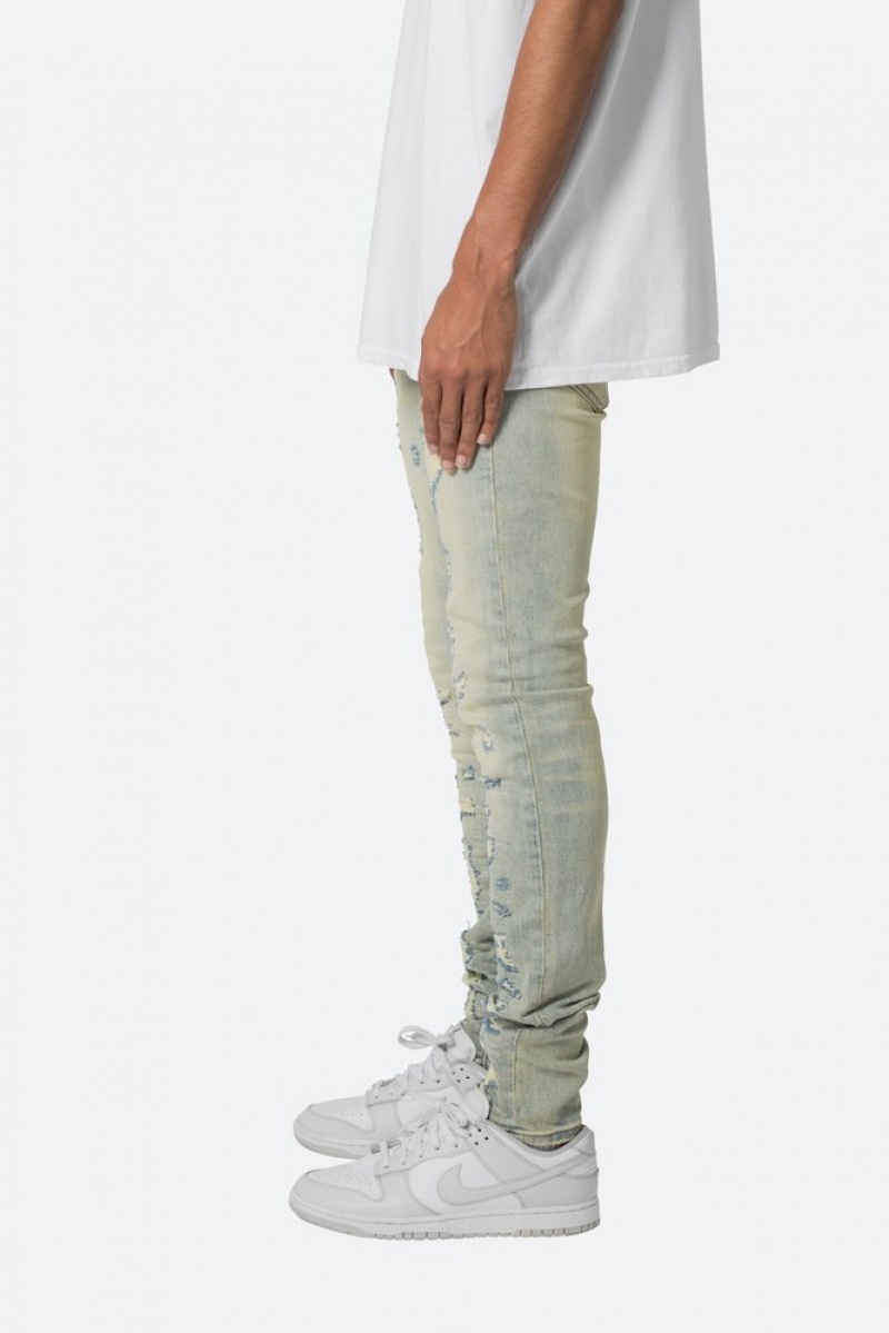 Mnml X565 Skinny Denim Skinny Denim Vintage Blue | NC96-G0TE