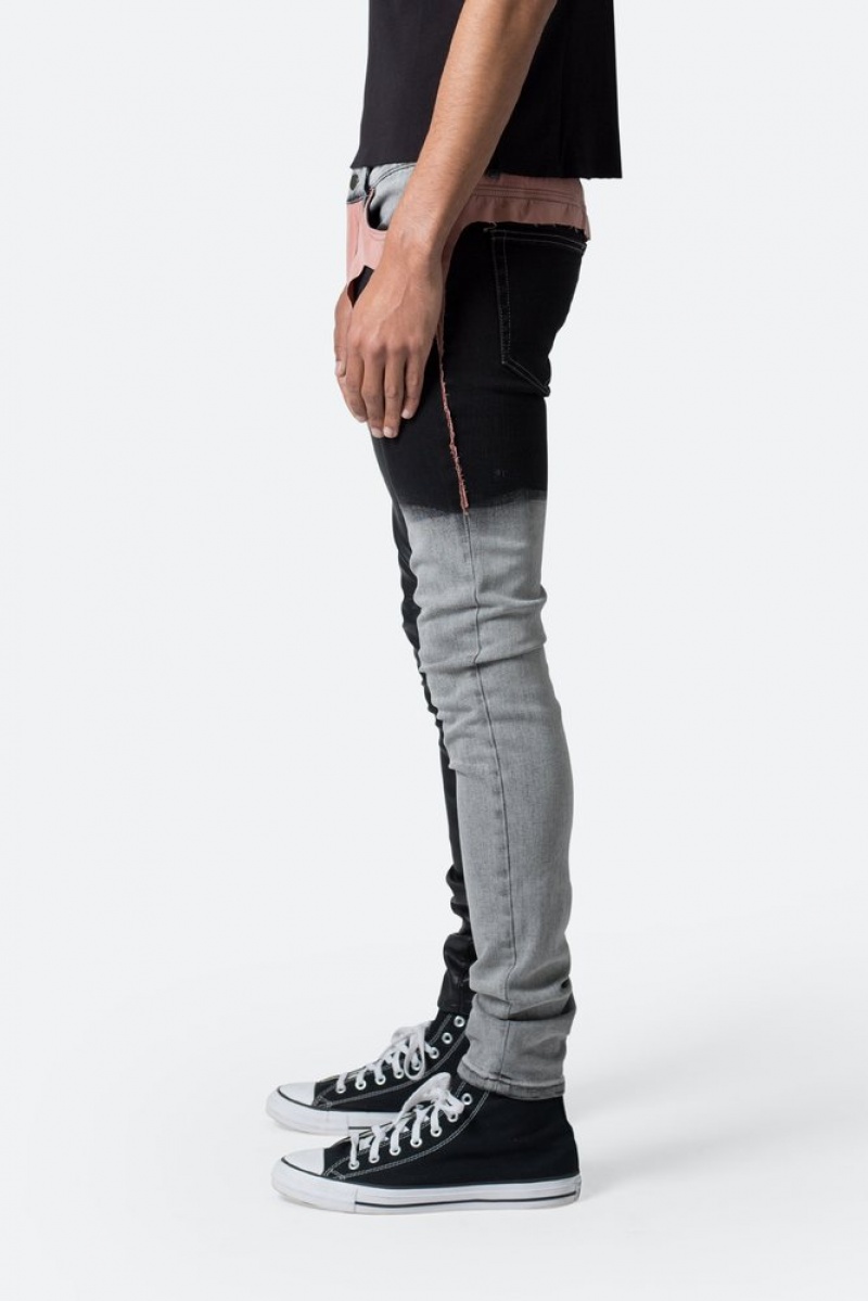 Mnml X596 Patched Skinny Denim Skinny Denim Multi | HF69-Y4CY