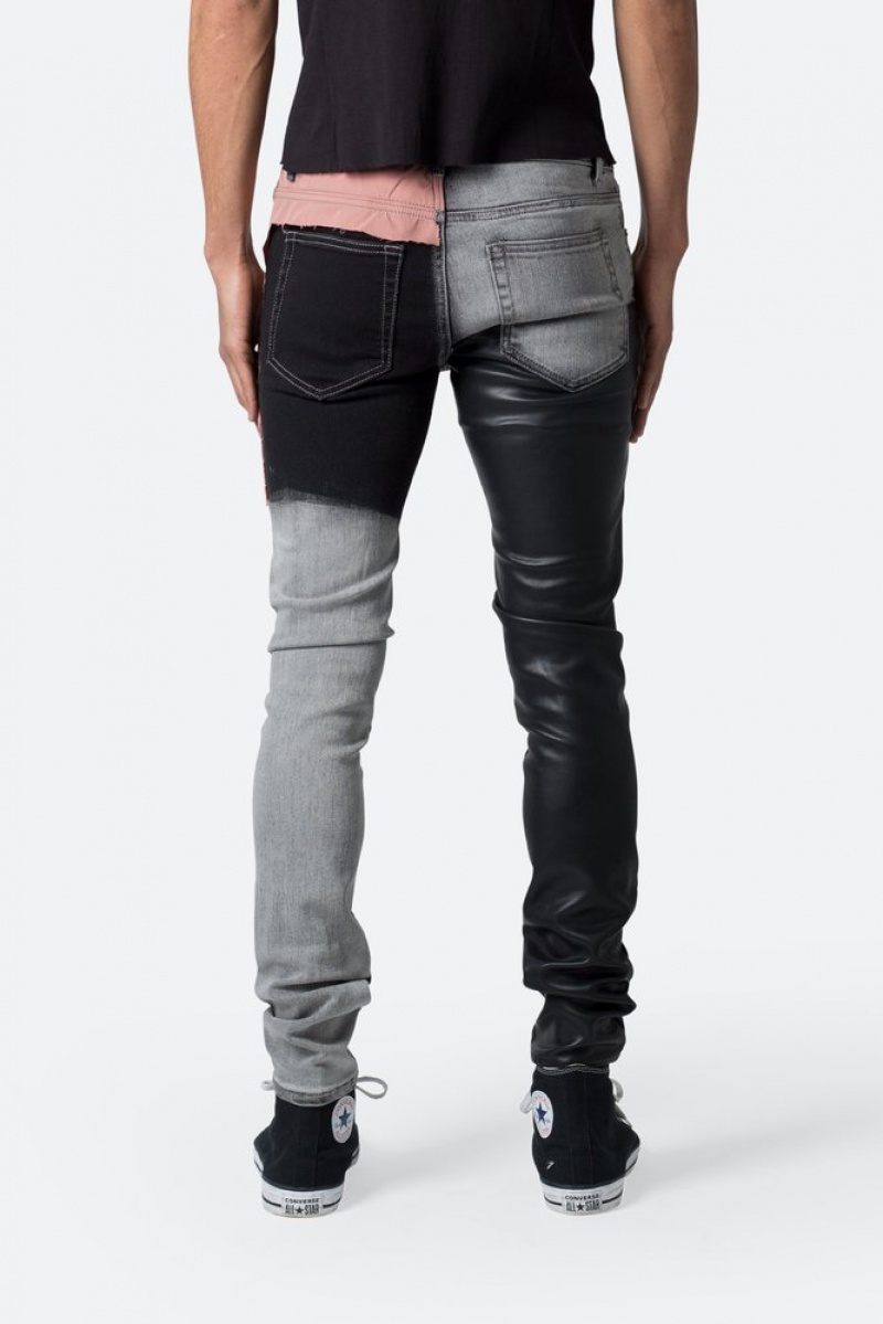 Mnml X596 Patched Skinny Denim Skinny Denim Multi | HF69-Y4CY